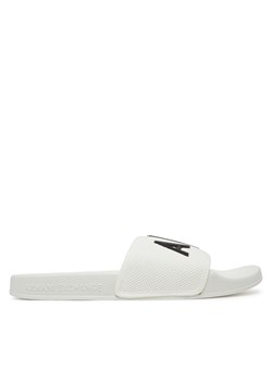 Klapki Armani Exchange XUP001 XV820 K488 Biały ze sklepu eobuwie.pl w kategorii Klapki męskie - zdjęcie 180428831