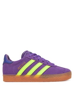 Sneakersy adidas Gazelle JP7131 Fioletowy ze sklepu eobuwie.pl w kategorii Buty sportowe dziecięce - zdjęcie 180428852