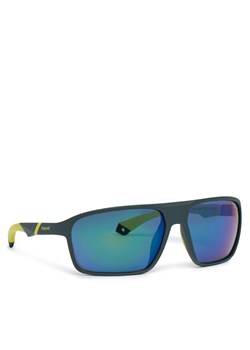 Okulary przeciwsłoneczne Polaroid PLD 7058/S 207856 Zielony ze sklepu eobuwie.pl w kategorii Okulary przeciwsłoneczne męskie - zdjęcie 180428861
