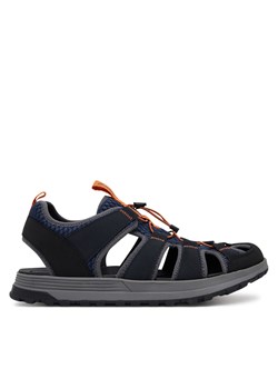 Sandały Clarks ATL Trek Wave 26181516 Granatowy ze sklepu eobuwie.pl w kategorii Sandały męskie - zdjęcie 180428892