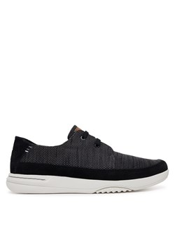 Sneakersy Clarks Easeway Lace 26181368 Czarny ze sklepu eobuwie.pl w kategorii Buty sportowe męskie - zdjęcie 180428893