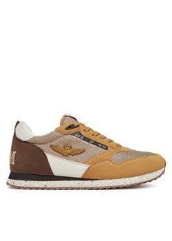 Sneakersy Aeronautica Militare 251SC288CT3545 Zielony ze sklepu eobuwie.pl w kategorii Buty sportowe męskie - zdjęcie 180428930