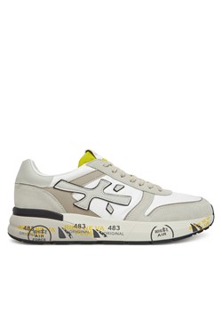Sneakersy Premiata Mick Var 7212 Écru ze sklepu eobuwie.pl w kategorii Buty sportowe męskie - zdjęcie 180428940