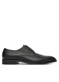 Półbuty BOSS 50542414 001 Czarny ze sklepu eobuwie.pl w kategorii Buty eleganckie męskie - zdjęcie 180428942