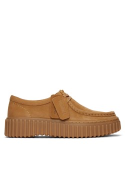 Półbuty Clarks Torhill Bee 26172084 Brązowy ze sklepu eobuwie.pl w kategorii Półbuty damskie - zdjęcie 180428951