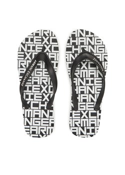Japonki Armani Exchange XUQ002 XV676 N814 Czarny ze sklepu eobuwie.pl w kategorii Klapki męskie - zdjęcie 180428974