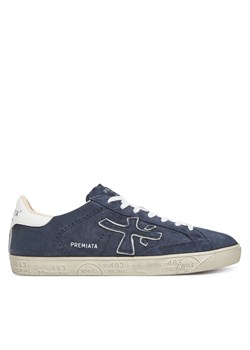 Sneakersy Premiata Steven Var 6643 Granatowy ze sklepu eobuwie.pl w kategorii Buty sportowe męskie - zdjęcie 180428992