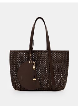 Mohito - Torebka z kosmetyczką - ciemno brązowy ze sklepu Mohito w kategorii Torby Shopper bag - zdjęcie 180430061
