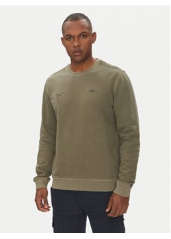 Aeronautica Militare Bluza 251FE1991F583 Khaki Regular Fit ze sklepu MODIVO w kategorii Bluzy męskie - zdjęcie 180433834