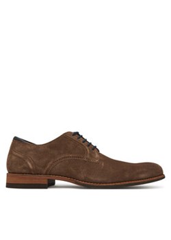 Clarks Półbuty CraftArlo Lace 26181334 Brązowy ze sklepu MODIVO w kategorii Półbuty męskie - zdjęcie 180433904