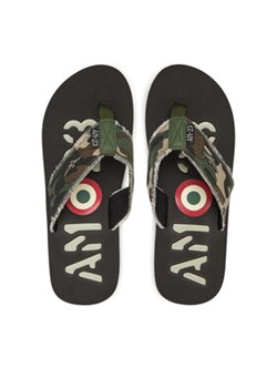 Aeronautica Militare Japonki 251SC310CT3593 Khaki ze sklepu MODIVO w kategorii Klapki męskie - zdjęcie 180434050