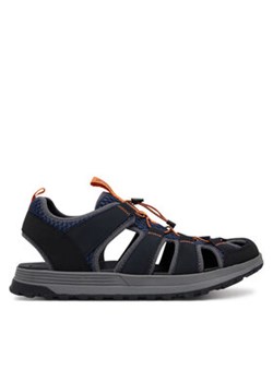 Clarks Sandały ATL Trek Wave 26181516 Granatowy ze sklepu MODIVO w kategorii Sandały męskie - zdjęcie 180434852