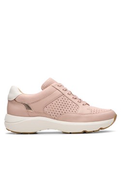 Clarks Sneakersy Tivoli Walk 26181465 Różowy ze sklepu MODIVO w kategorii Buty sportowe damskie - zdjęcie 180434890