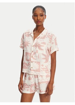 Banana Moon Koszula Taylor Floreal MHW03 Różowy Loose Fit ze sklepu MODIVO w kategorii Koszule damskie - zdjęcie 180435550