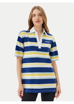 Napapijri Polo E-Ete NP0A4ILK Niebieski Oversize ze sklepu MODIVO w kategorii Bluzki damskie - zdjęcie 180436101