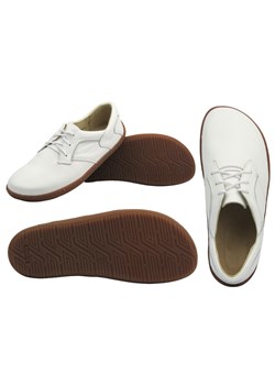 Wygodne półbuty damskie BareFoot Helios Komfort 715-2B, białe ze sklepu ulubioneobuwie w kategorii Półbuty damskie - zdjęcie 180436773