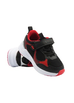 Buty Sportowe Młodzieżowe - Befado 516X178 Czarno-czerwone Na Rzep ze sklepu ulubioneobuwie w kategorii Buty sportowe dziecięce - zdjęcie 180436780