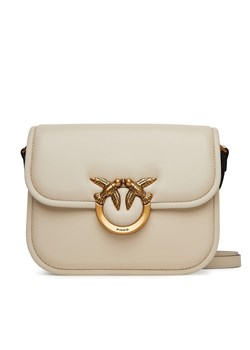 Torebka PINKO Love Box Bag Fl Mini 104297 A26L Écru ze sklepu eobuwie.pl w kategorii Listonoszki - zdjęcie 180437840