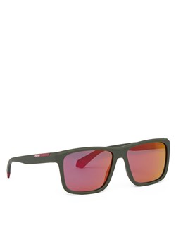 Okulary przeciwsłoneczne Polaroid PLD 2164/S 207855 Zielony ze sklepu eobuwie.pl w kategorii Okulary przeciwsłoneczne męskie - zdjęcie 180437843