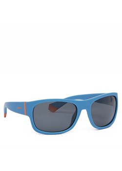 Okulary przeciwsłoneczne Polaroid PLD 8064/S 207818 Niebieski ze sklepu eobuwie.pl w kategorii Okulary przeciwsłoneczne dziecięce - zdjęcie 180437981