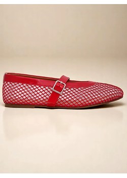 Royalfashion Damskie baleriny ażurowe z paseczkiem Naommi ze sklepu royalfashion.pl w kategorii Balerinki - zdjęcie 180439530