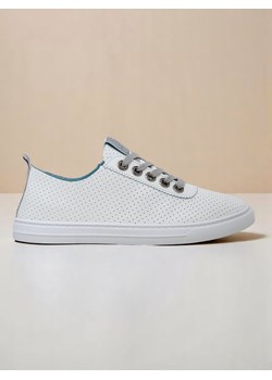 Royalfashion Damskie eko skórzane trampki PureWalk ze sklepu royalfashion.pl w kategorii Trampki damskie - zdjęcie 180439620