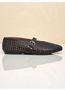 Royalfashion Damskie baleriny ażurowe z paseczkiem Avanne ze sklepu royalfashion.pl w kategorii Balerinki - zdjęcie 180439701
