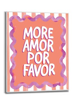 Orangewallz Druk artystyczny &quot;More Amor&quot; w ramce - 40 x 50 cm ze sklepu Limango Polska w kategorii Obrazy - zdjęcie 180439880