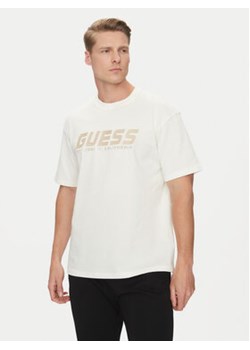 Guess T-Shirt Z5RI10 I3Z14 Biały Regular Fit ze sklepu MODIVO w kategorii T-shirty męskie - zdjęcie 180440234