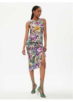 Just Cavalli Sukienka codzienna 76PAO939 Kolorowy Slim Fit ze sklepu MODIVO w kategorii Sukienki - zdjęcie 180440523