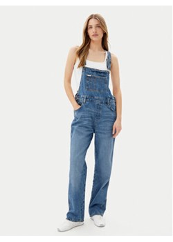 Guess Ogrodniczki W5GD0Z D5O11 Granatowy Regular Fit ze sklepu MODIVO w kategorii Jeansy damskie - zdjęcie 180440532