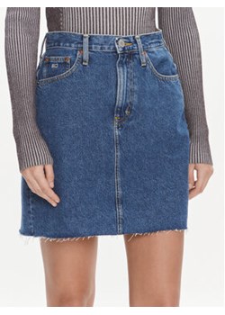 Tommy Jeans Spódnica jeansowa DW0DW17285 Niebieski Slim Fit ze sklepu MODIVO w kategorii Sukienki - zdjęcie 180440644