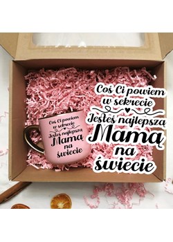 Kubek dla Mamy z okazji Dnia Matki - COŚ CI POWIEM W SEKRECIE JESTEŚ NAJLEPSZĄ MAMĄ NA ŚWIECIE ze sklepu Time For Fashion w kategorii Kubki - zdjęcie 180441221
