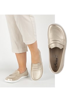 BAREFOOT Eleganckie Damskie minimalistyczne mokasyny skórzane 1280 złote ze sklepu butyolivier w kategorii Półbuty damskie - zdjęcie 180441741