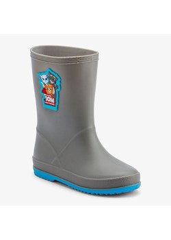 Buty, kalosze Coqui Rainy 8505-605-4818 szare ze sklepu ButyModne.pl w kategorii Kalosze dziecięce - zdjęcie 180442501