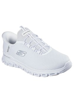 Buty Skechers Slip-ins: Glide-Step - Noxus  233010 Wht białe ze sklepu ButyModne.pl w kategorii Buty sportowe męskie - zdjęcie 180442503