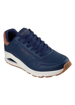Buty Skechers Uno Suited On Air 183004-NV niebieskie ze sklepu ButyModne.pl w kategorii Buty sportowe męskie - zdjęcie 180442511