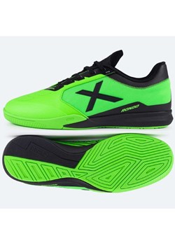 Buty piłkarskie Munich Rondo 16 In 4770016 zielone ze sklepu ButyModne.pl w kategorii Buty sportowe męskie - zdjęcie 180442521