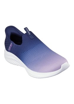 Buty Skechers Slip-ins Ultra flex 3.0 - Beauty Blend 150183-NVLV niebieskie ze sklepu ButyModne.pl w kategorii Buty sportowe damskie - zdjęcie 180442561