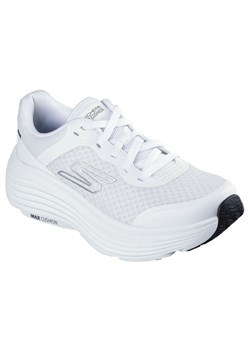 Buty do biegania Skechers 129470 Wbk białe ze sklepu ButyModne.pl w kategorii Buty sportowe damskie - zdjęcie 180442562