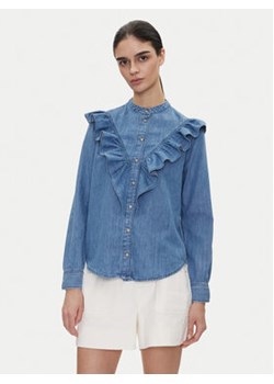 Pepe Jeans Koszula jeansowa Katia PL305092 Niebieski Regular Fit ze sklepu MODIVO w kategorii Koszule damskie - zdjęcie 180442881