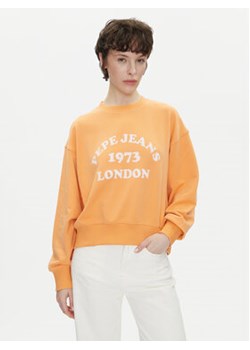 Pepe Jeans Bluza Venus PL581487 Pomarańczowy Loose Fit ze sklepu MODIVO w kategorii Bluzy damskie - zdjęcie 180443080