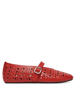 Badura Baleriny ELAN-SLT24067P-55 Czerwony ze sklepu MODIVO w kategorii Balerinki - zdjęcie 180444053