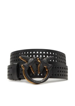 PINKO Pasek Damski Love Berry H3 Belt PE 25 PLT01 100125 A11W Czarny ze sklepu MODIVO w kategorii Paski damskie - zdjęcie 180444270
