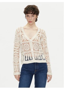 Pepe Jeans Kardigan Olympia PL702273 Beżowy Regular Fit ze sklepu MODIVO w kategorii Swetry damskie - zdjęcie 180444623
