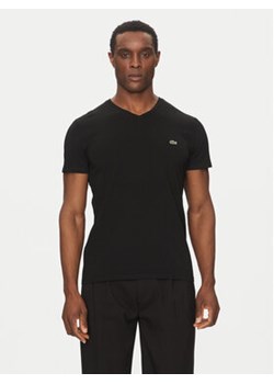 Lacoste T-Shirt TH6710 Czarny Regular Fit - id: 0000207113909 - marki Lacoste - 180444663 Lacoste T-Shirt TH6710 Czarny Regular Fit ze sklepu MODIVO w kategorii T-shirty męskie - zdjęcie 180444663