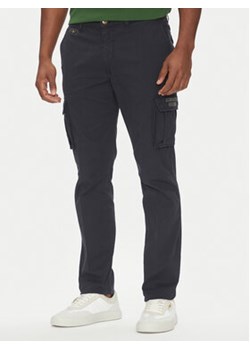 Aeronautica Militare Spodnie materiałowe 251PA1329CT2443 Granatowy Regular Fit ze sklepu MODIVO w kategorii Spodnie męskie - zdjęcie 180446103