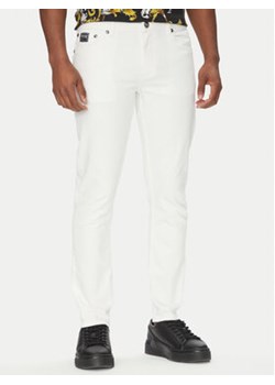 Versace Jeans Couture Jeansy 78GAB5D0 Biały Slim Fit ze sklepu MODIVO w kategorii Jeansy męskie - zdjęcie 180446382