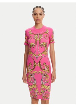 Versace Jeans Couture Sukienka codzienna 78HAO9P9 Różowy Slim Fit ze sklepu MODIVO w kategorii Sukienki - zdjęcie 180446413