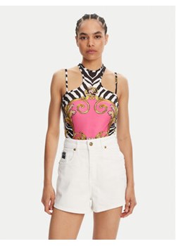 Versace Jeans Couture Body 78HAM2P0 Kolorowy Slim Fit ze sklepu MODIVO w kategorii Bluzki damskie - zdjęcie 180446464